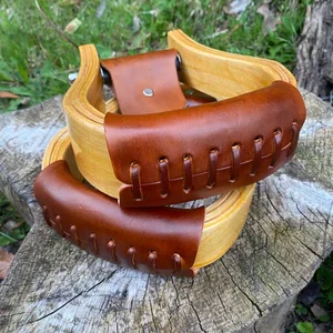 Lightweight Wooden Western Stirrups